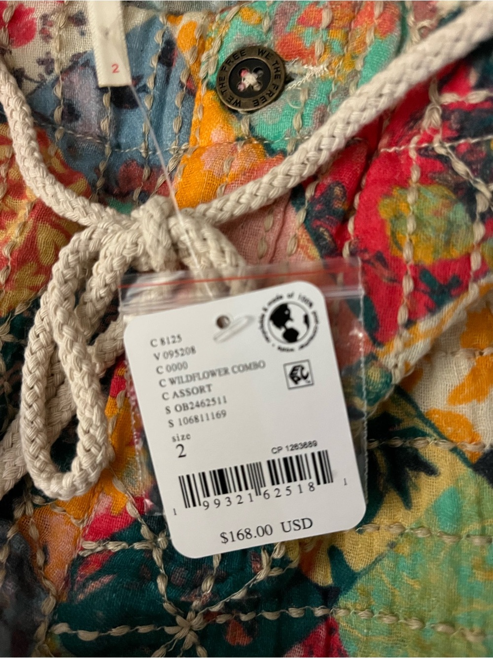 Free People - Santorini Patchwork Shorts - Picture 5 of 5